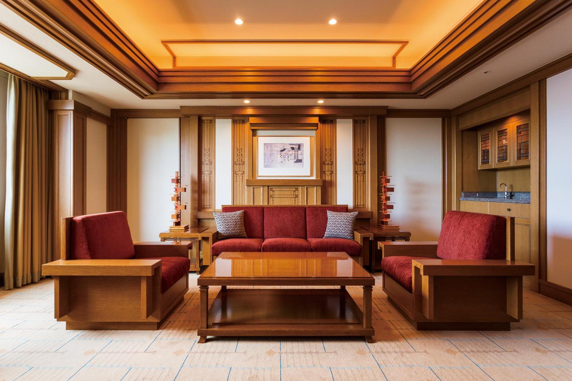 فندق امبريال طوكيو المظهر الخارجي الصورة The interior of a suite on board the Queen Mary 2