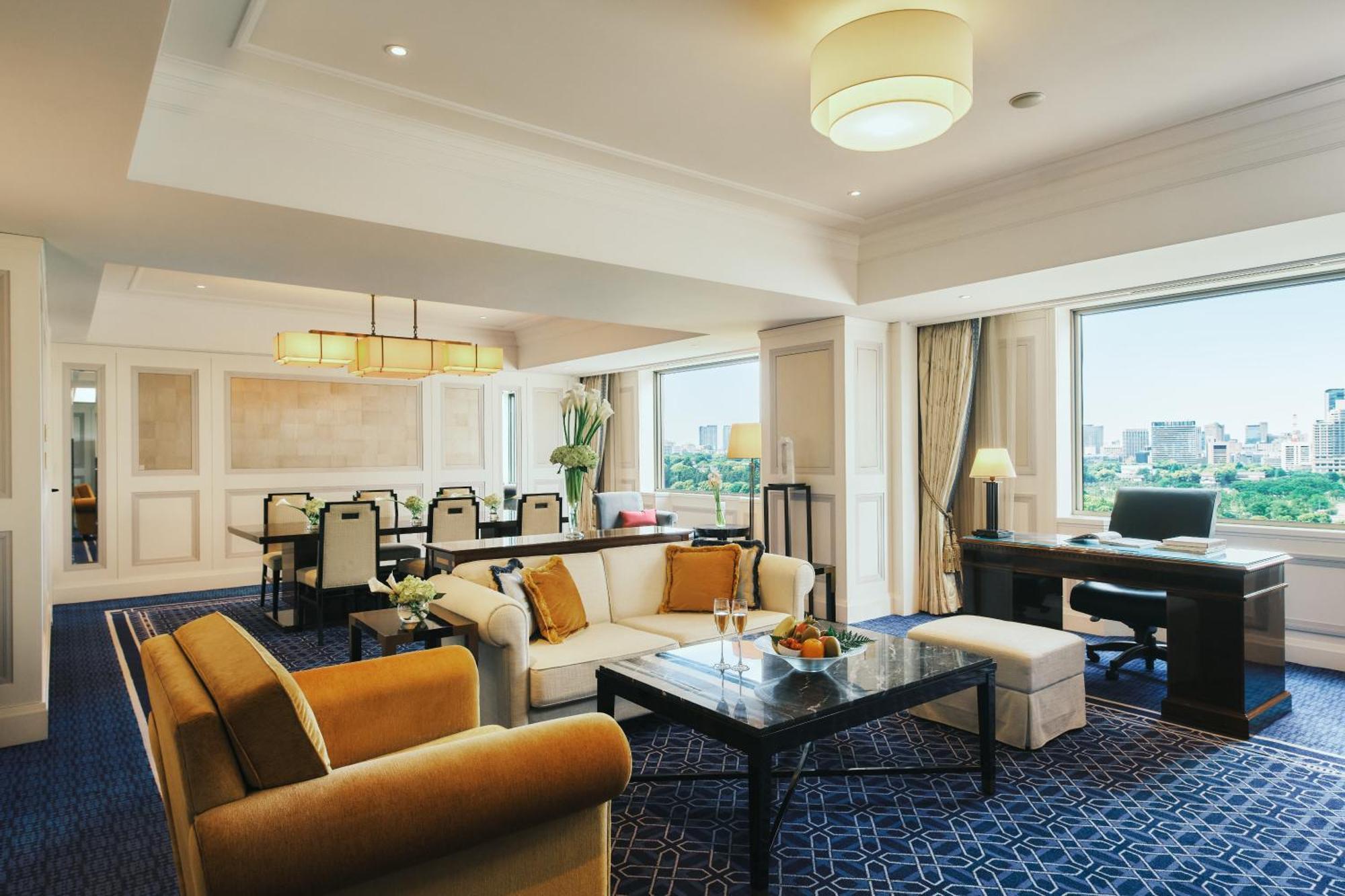 فندق امبريال طوكيو المظهر الخارجي الصورة A suite at the Mandarin Oriental, Tokyo