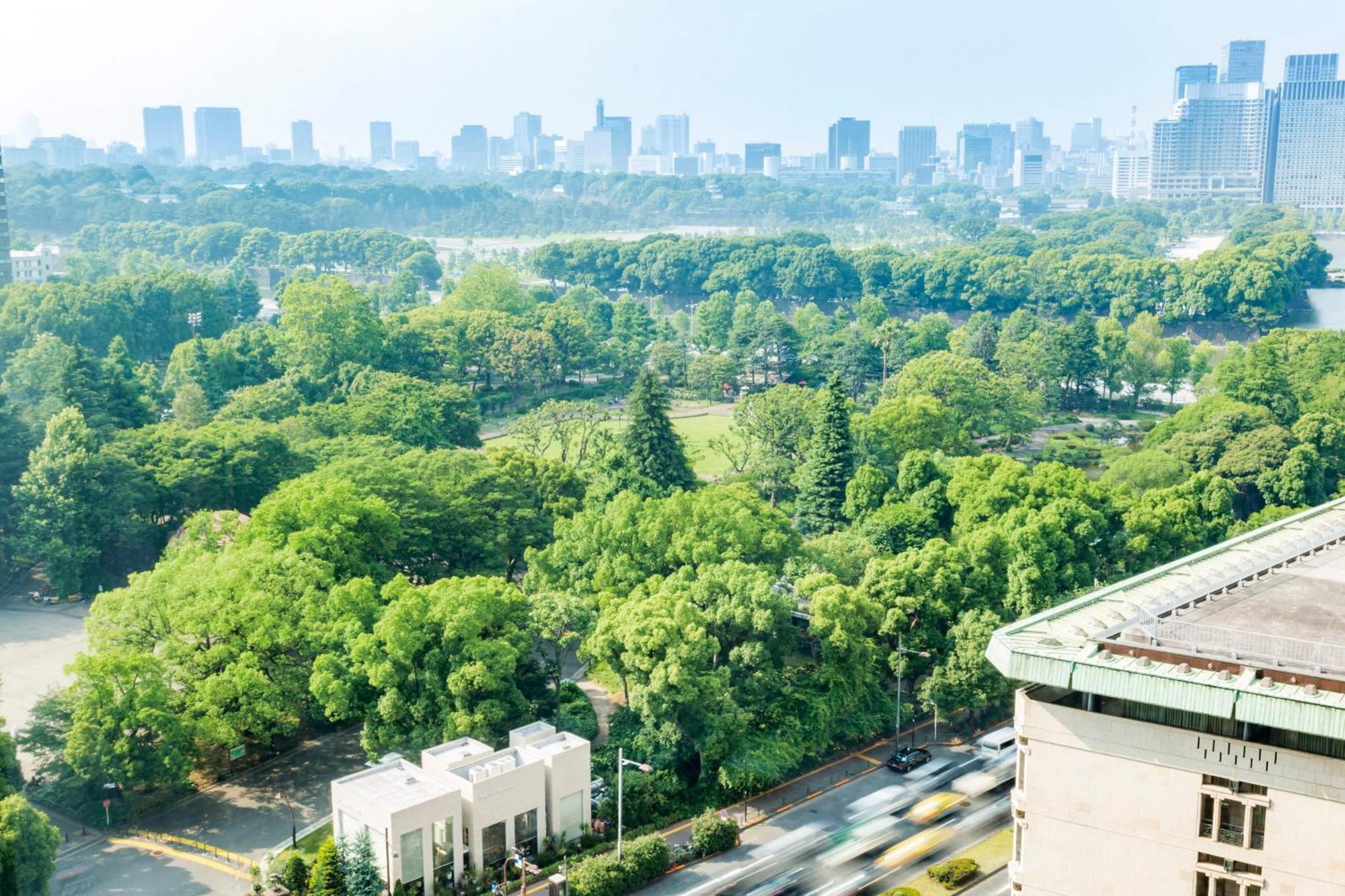 فندق امبريال طوكيو المظهر الخارجي الصورة View of the park from the west